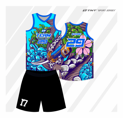 BASKET-014 — Jersey Custom Basket TNT SPORT APPAREL
