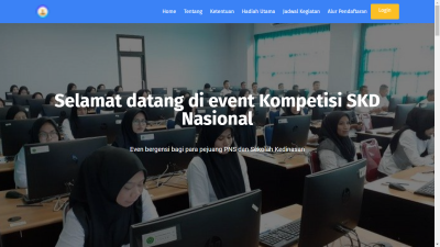 Kompetisi SKD Landing Page