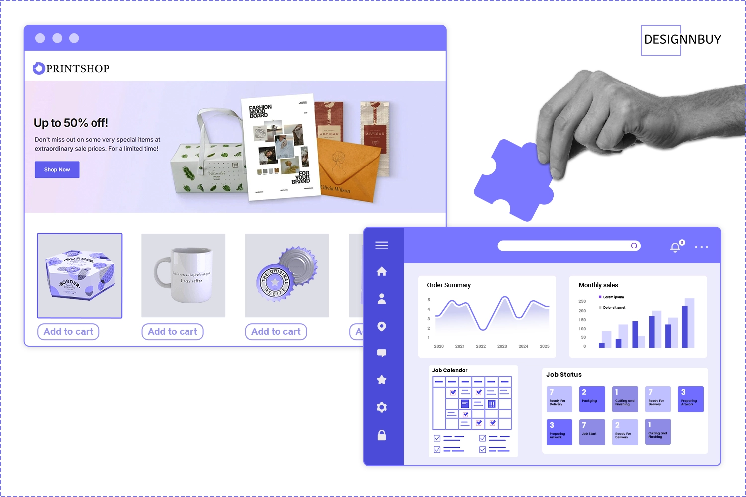 web to print automation business success