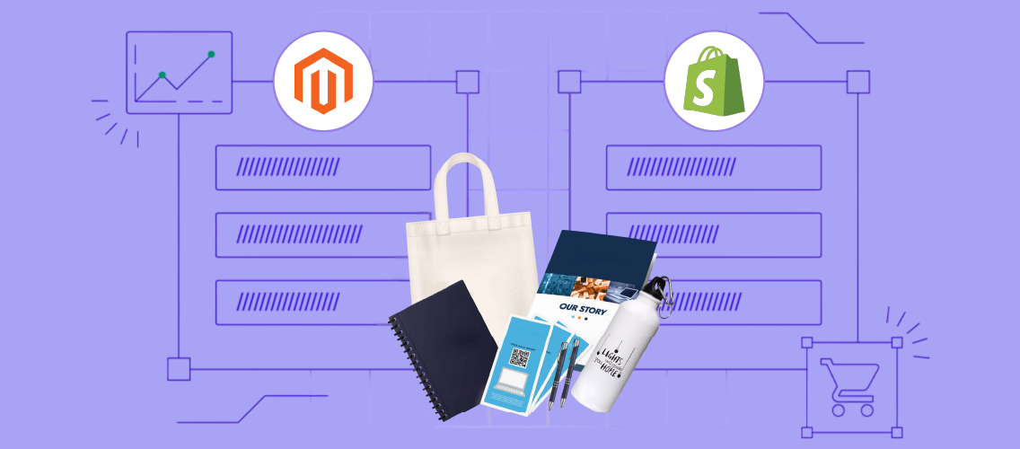 Magento vs Shopify _ Best for Print &amp; Packaging Business 2025 | DesignNBuy