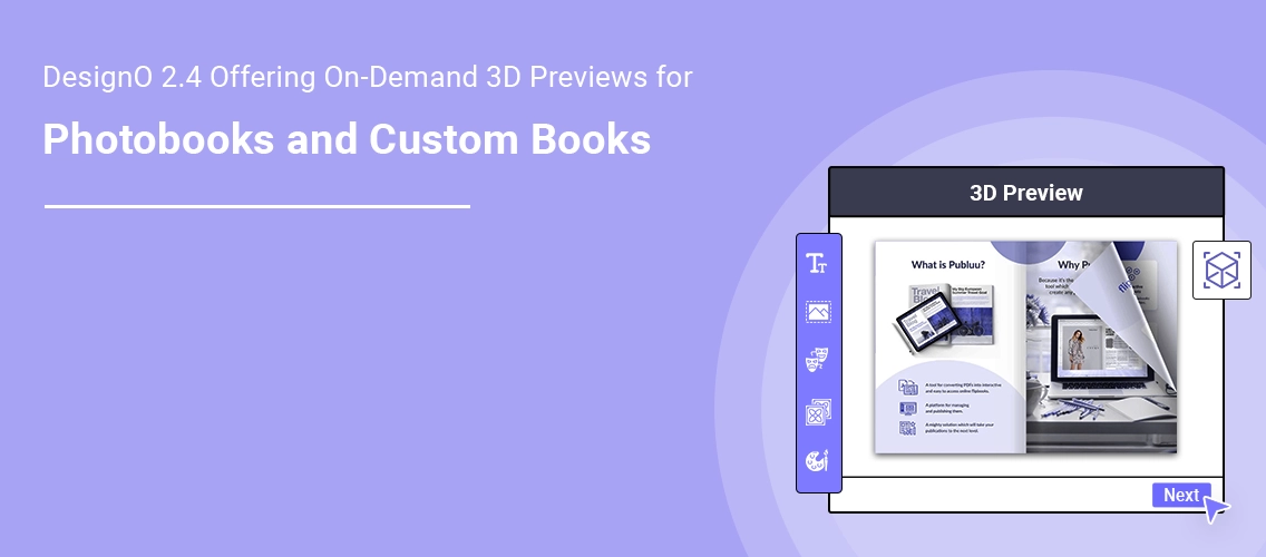 DesignO 2.4 Offering On-Demand 3D Previews for Photobooks and Custom Books