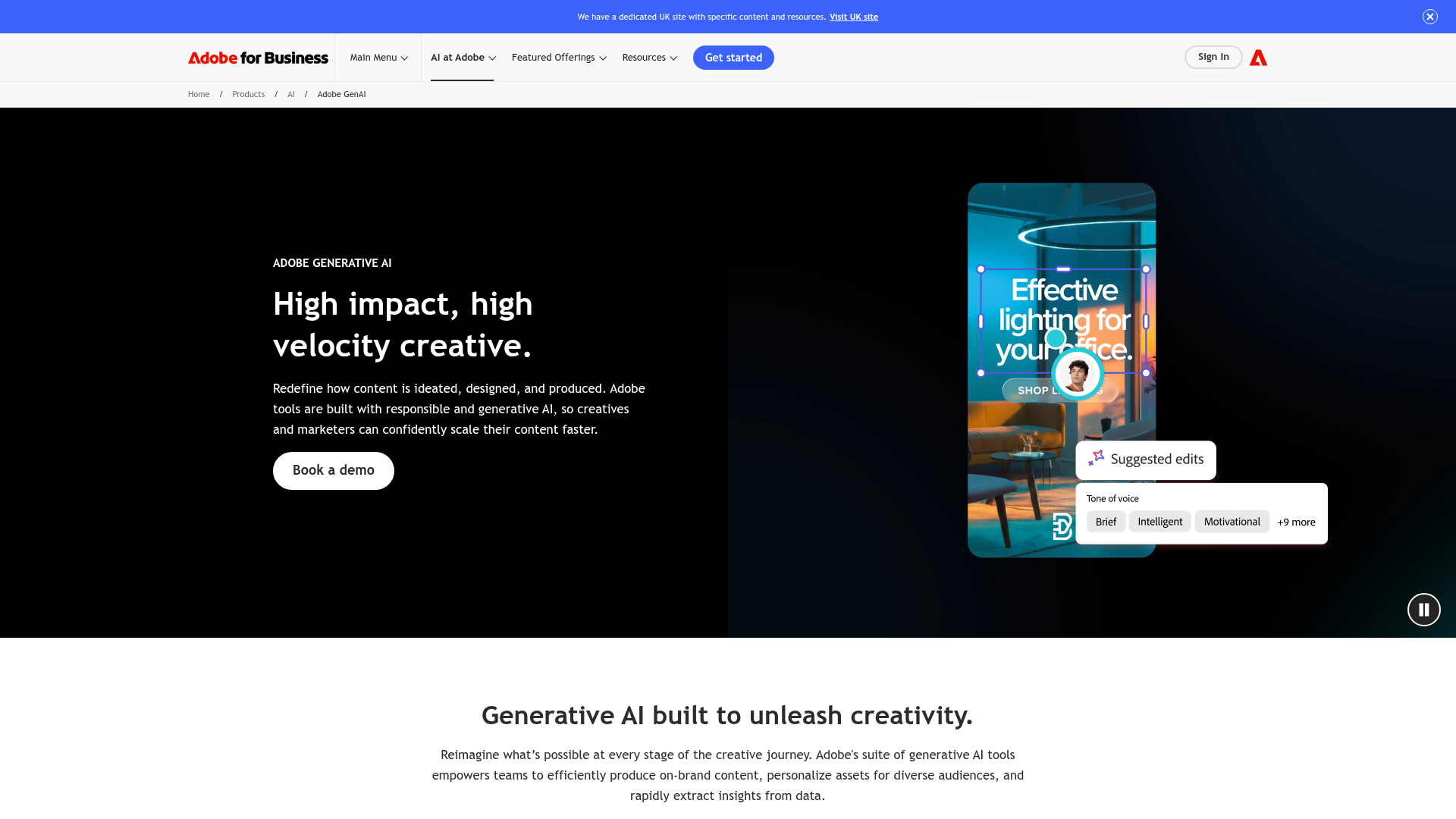 Adobe Firefly - AI Tool for Web to Print