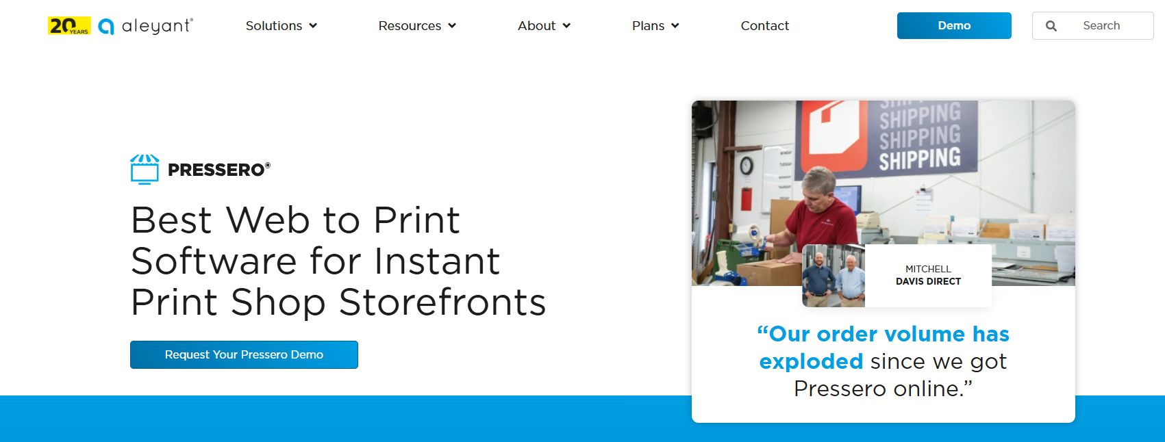 web to print solutions - Aleyant Pressero