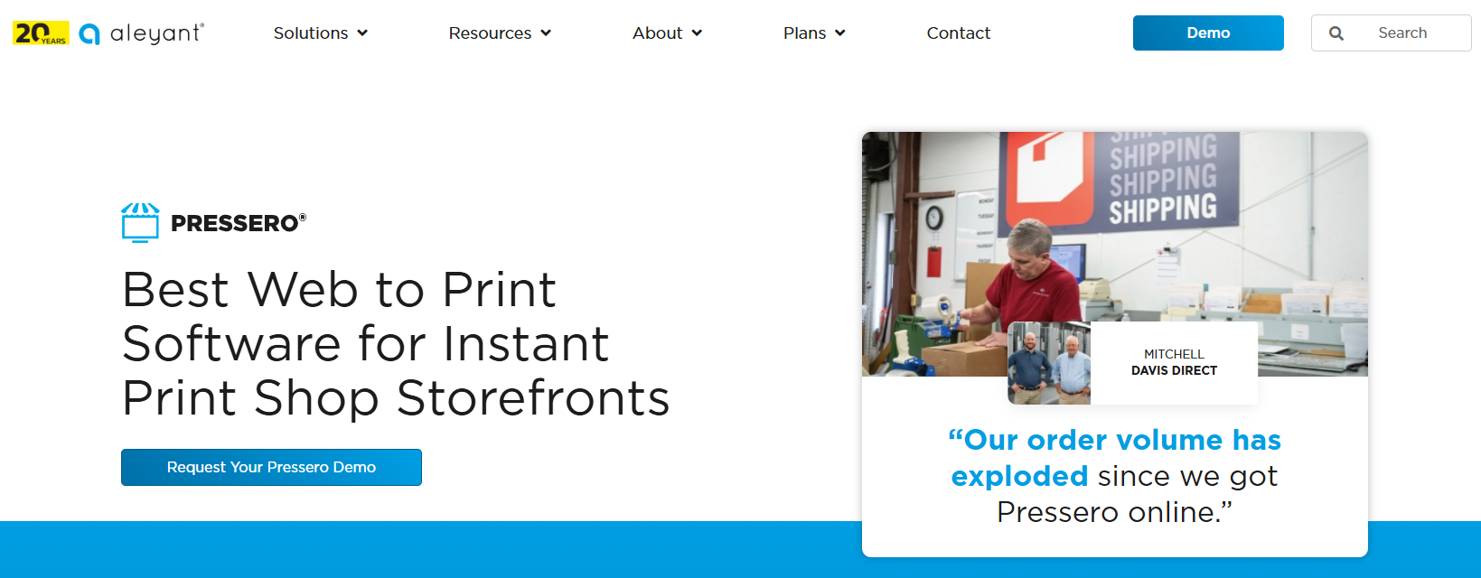 web to print softwares - Pressero