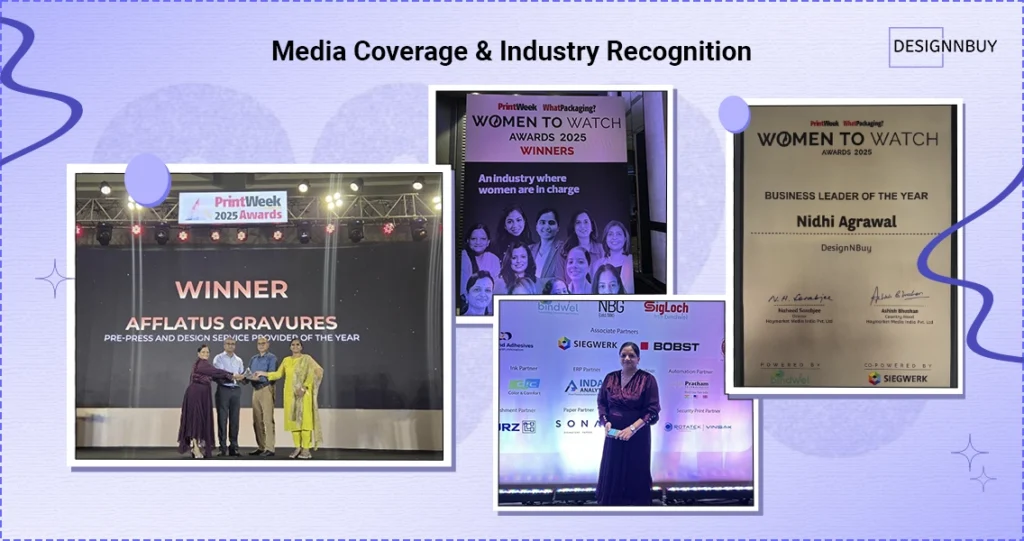 Women to watch - Printweek - What Packaging - Business Leader of the year - Nidhi Agrawal