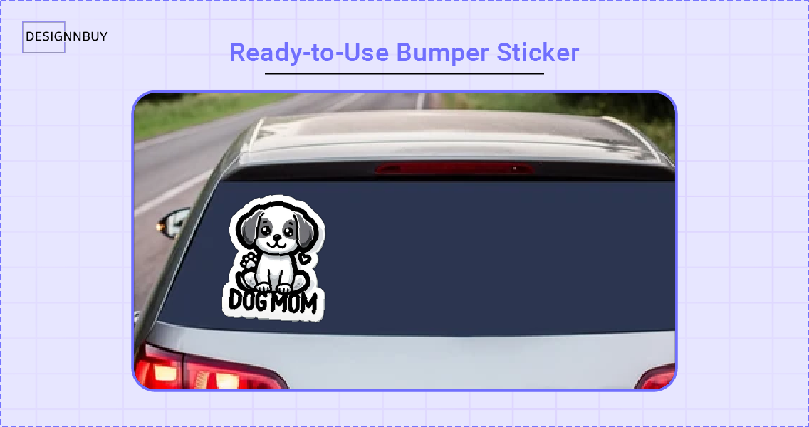 Ready-to-Use Bumper Stickers | DesignNBuy Sticker Designer
