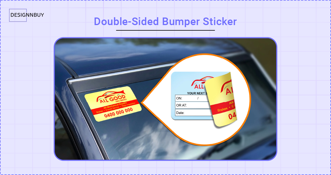 Double-Sided Bumper Stickers |
