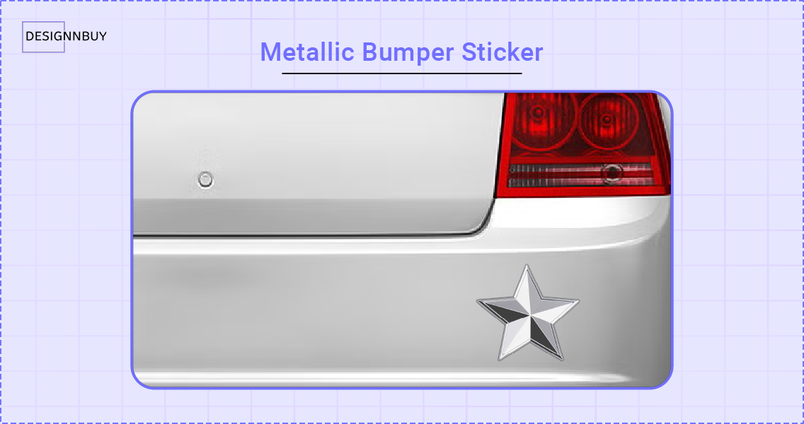 Metallic Bumper Stickers |