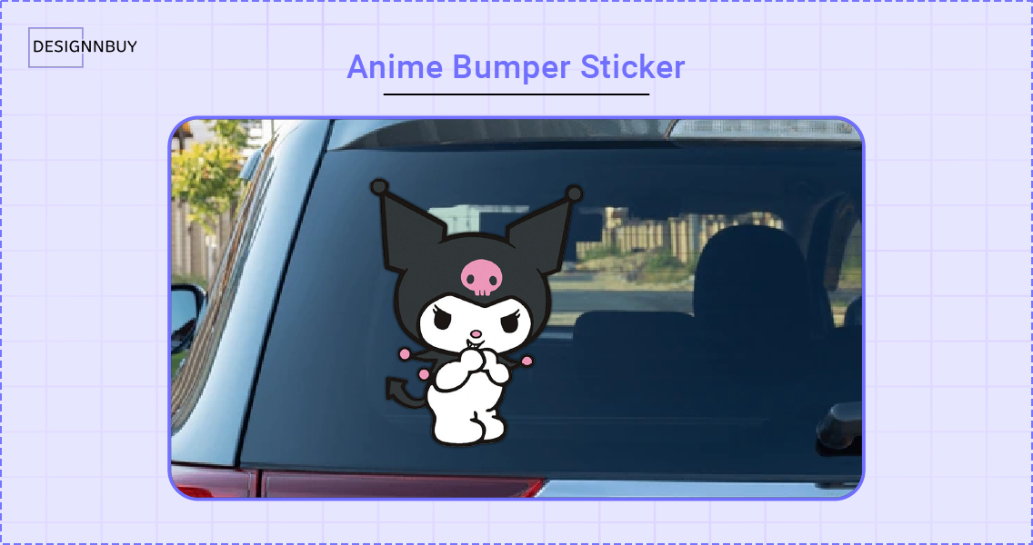 Cartoon or Anime Bumper Stickers | DesignNBuy Sticker Designer