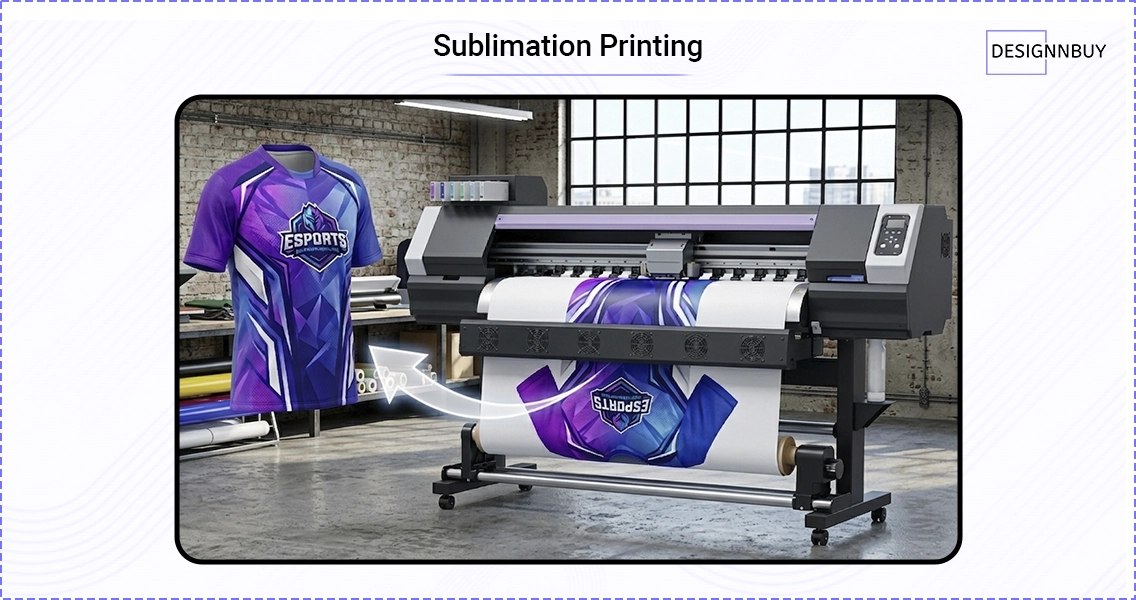 sublimation printing vs heat transfer - designnbuy