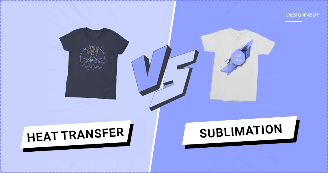 sublimation printing vs heat transfer - designnbuy