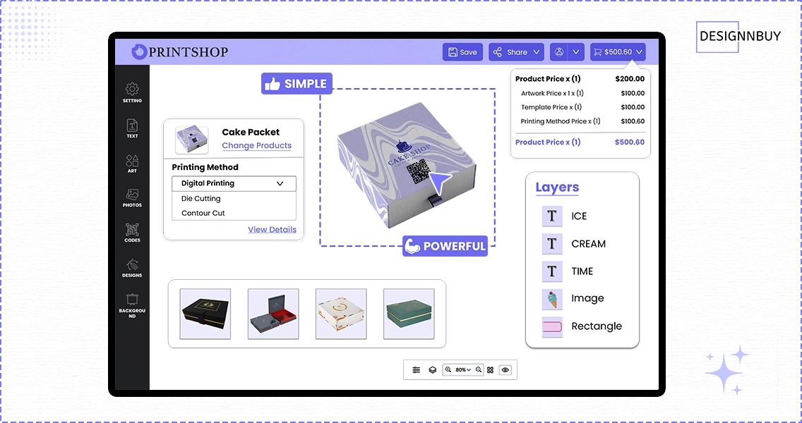 DesignO – A Perfect Web-to-Pack Solution | DesignNBuy