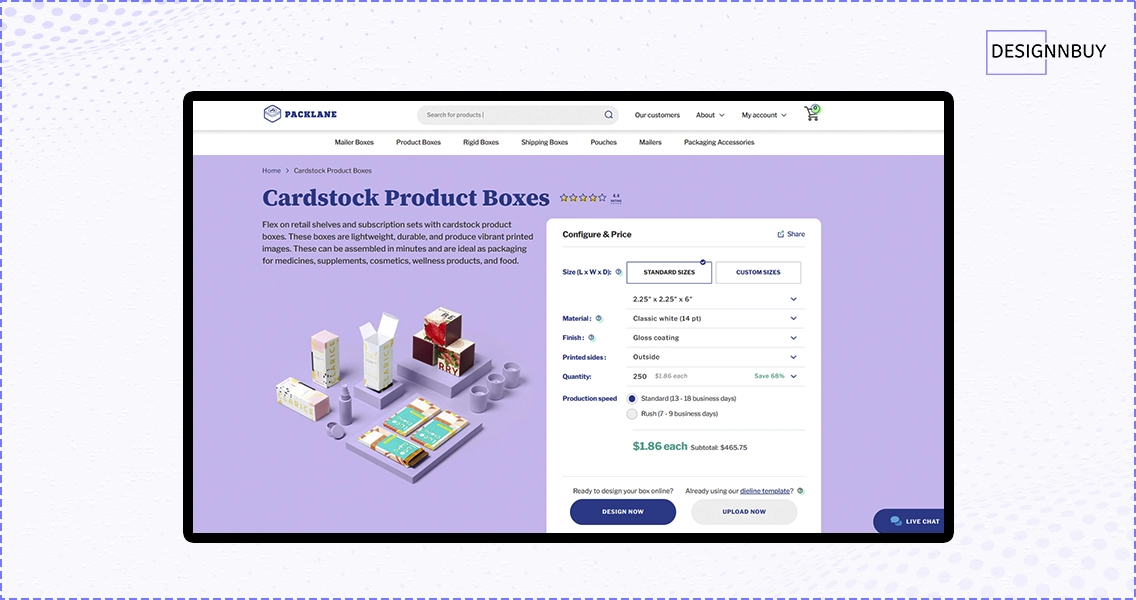 Packlane | DesignNBuy
