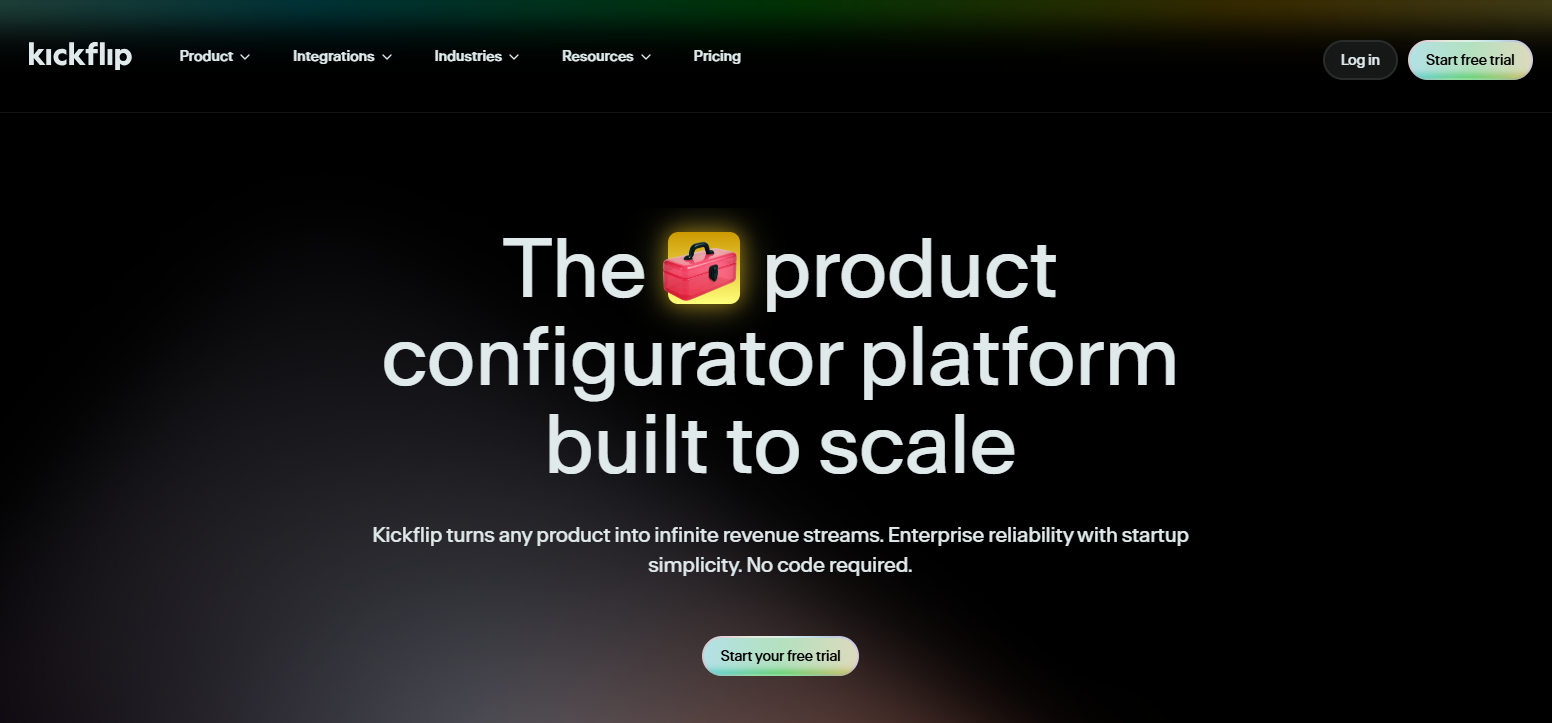 Kickflip is a Canada-based product configurator platform|DesignNBuy