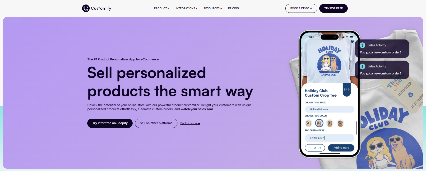 Customily is a US-based product personalization platform|DesignNBuy