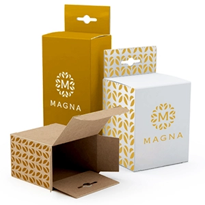 Folding Boxes with Euro Slot Hangers | DesignNBuy