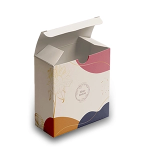 Chocolate Slipcase Tuck In Flap On One Side