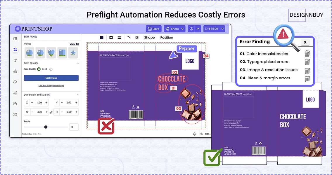 Web to Pack software by DesignNBuy