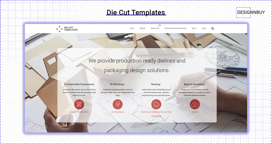 Die Cut Templates | DesignNBuy