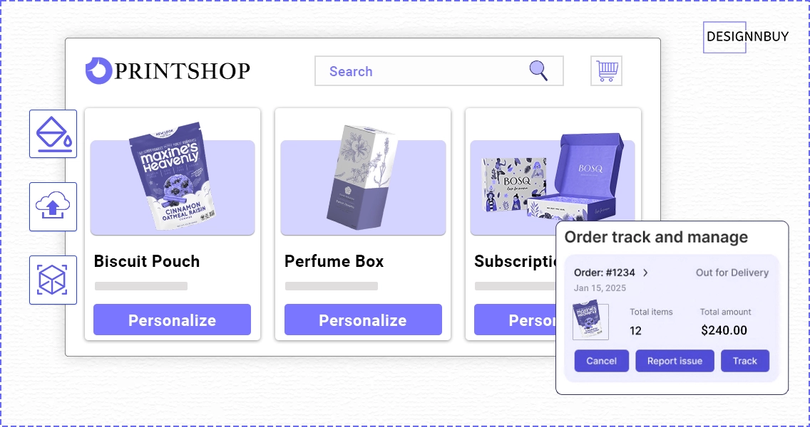 Web to Pack Solution | DesignNBuy