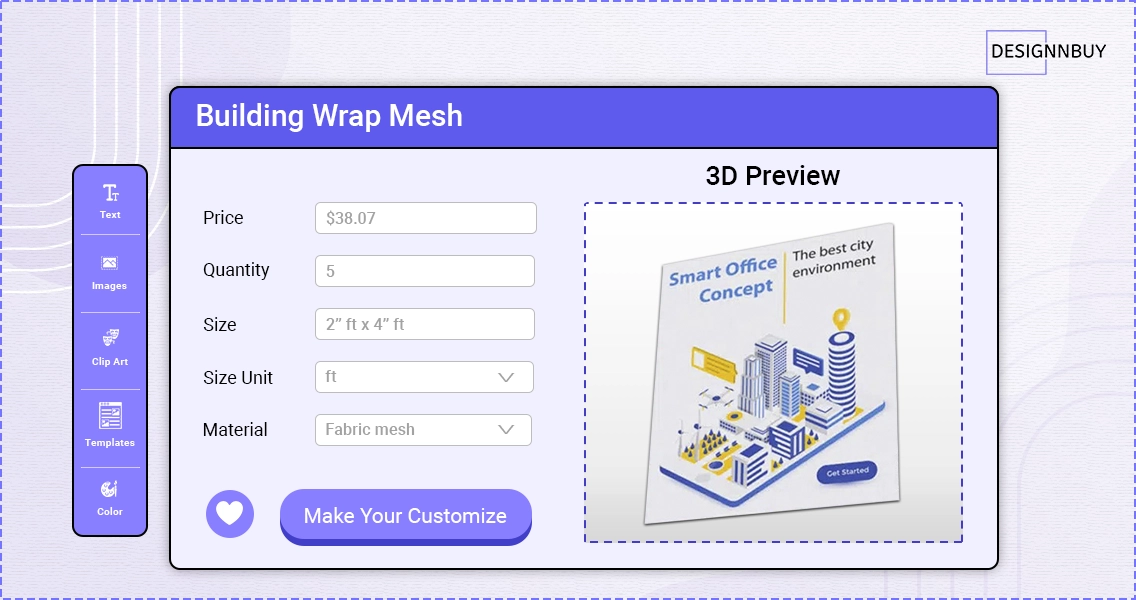 Building Wrap Mesh | DesignNBuy web to print