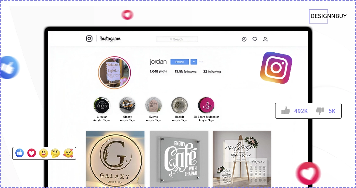 Social Media for Visual Selling | DesignNBuy