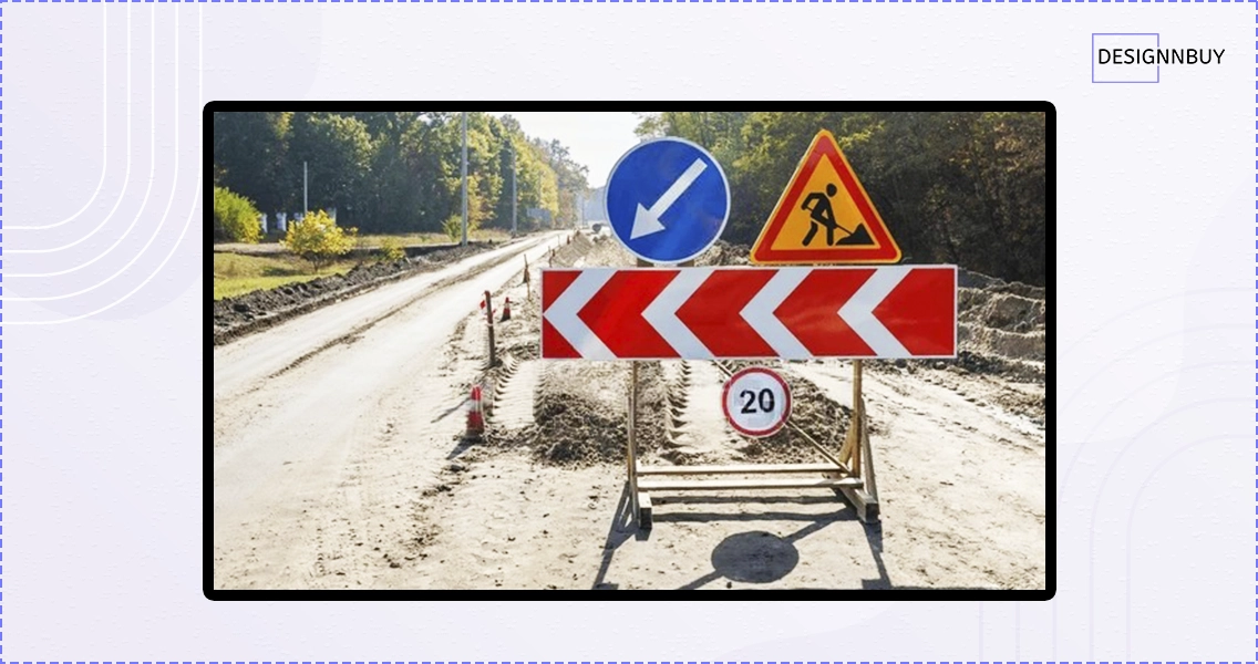 Danger Ahead Signs | DesignNBuy