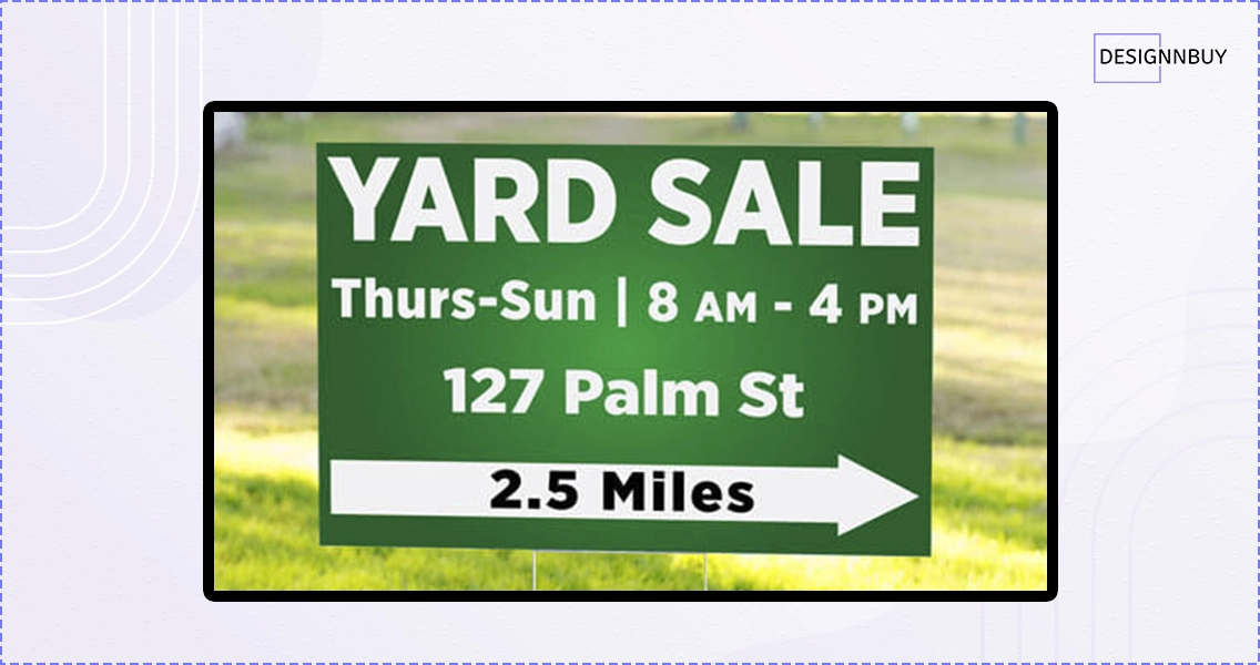 12 Yard Sales