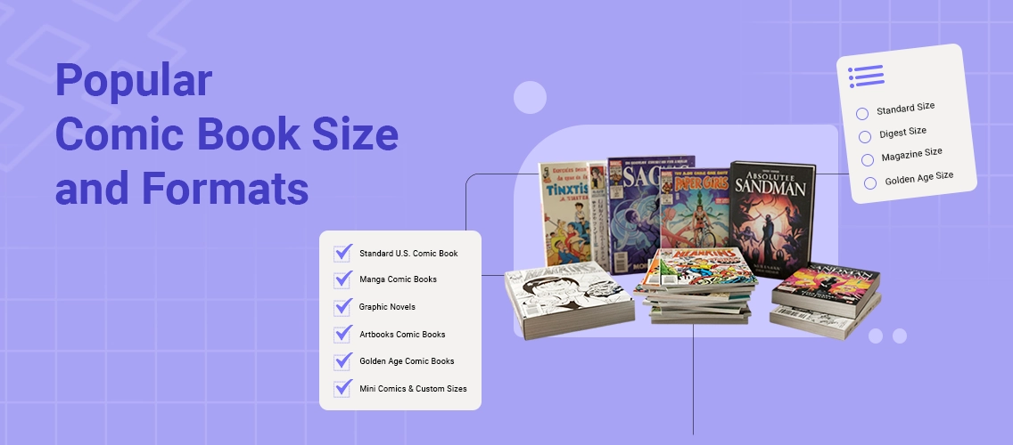 Comic Book Sizes and Formats: Guide for Print Service Providers