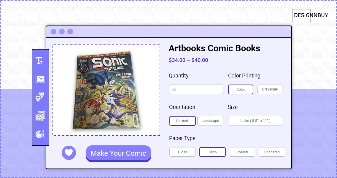 4 Artbooks Or Magazine Style Comic