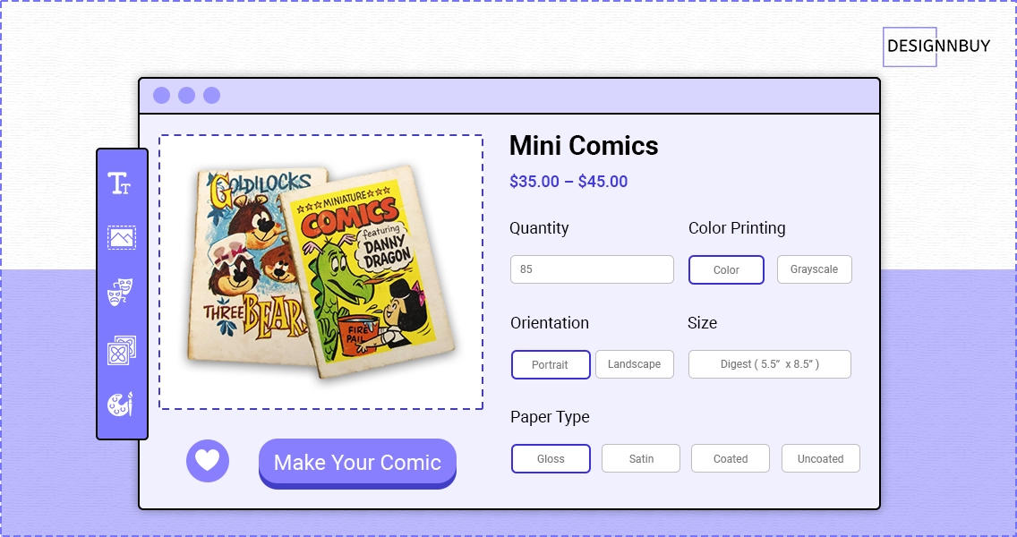 6 Mini Comics And Custom