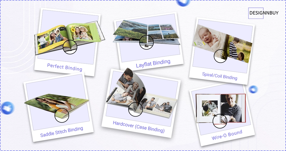 Popular Binding Options for Photo Books | DesignNBuy