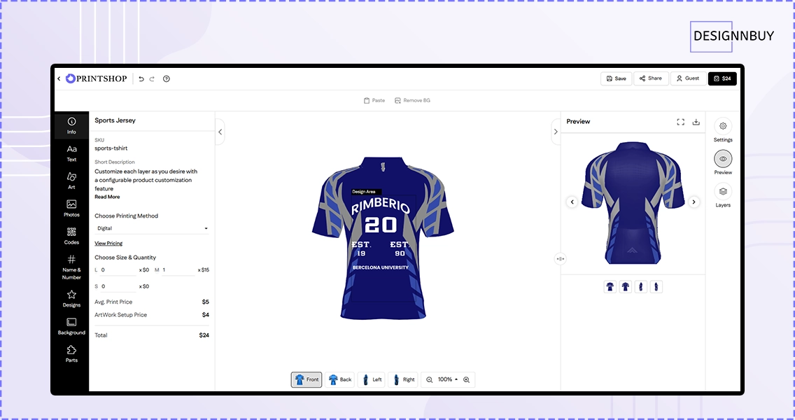 Product Personalization Abandonment+ DesignNBuy