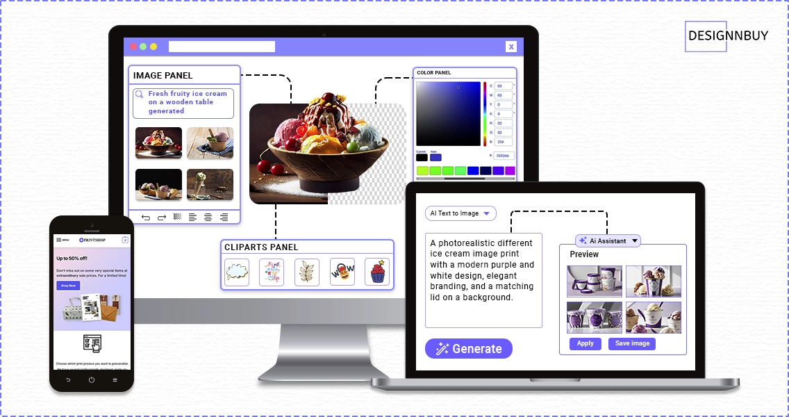 DesignNBuy New AI Powered Web To Print Innovation That Automates Tasks In