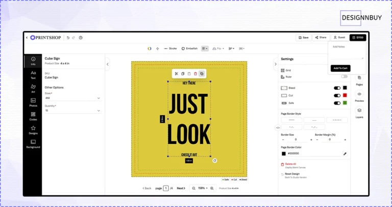 What Good Web To Print Editor UX Looks Like