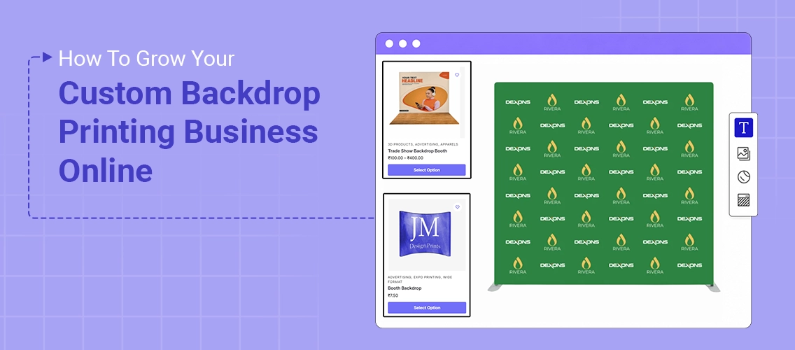 How To Grow Your Custom Backdrop Printing Business Online