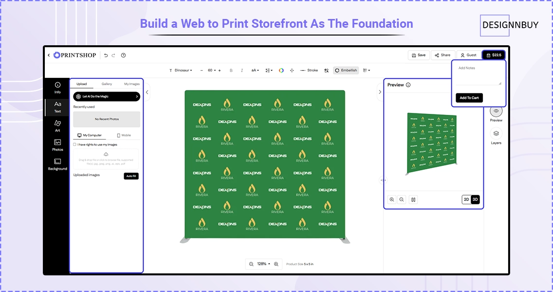 The Foundation Build A Web To Print Storefront