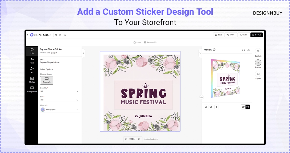 Add A Custom Sticker Design Tool To Your Storefront