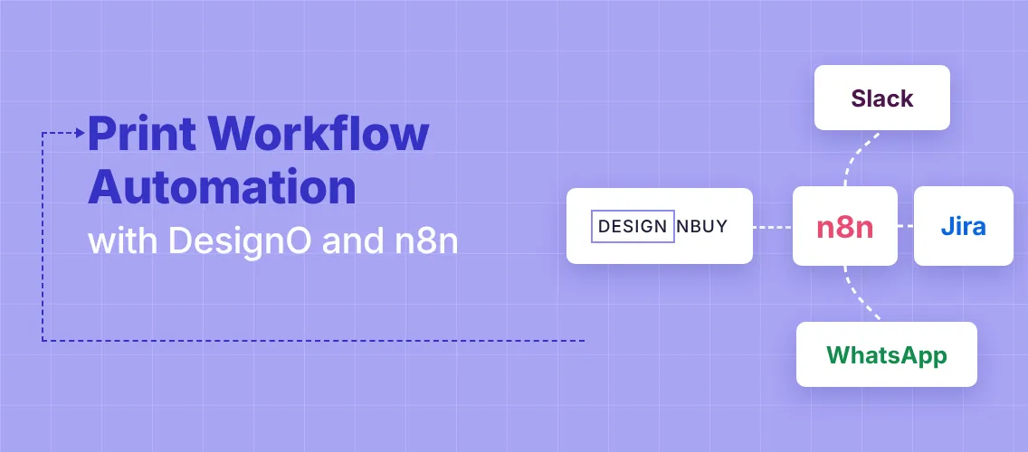 Print workflow automation with DesignO and n8n | DesignNBuy