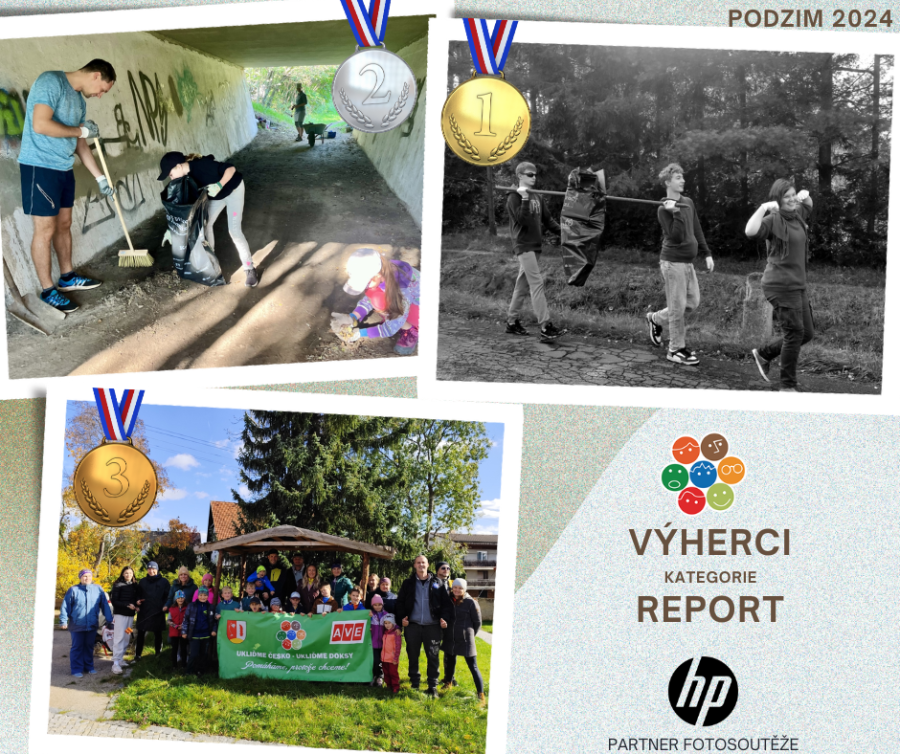 Ukliďme Česko - fotosoutěž report podzim výherci Ukliďme Česko - fotosoutěž report podzim výherci