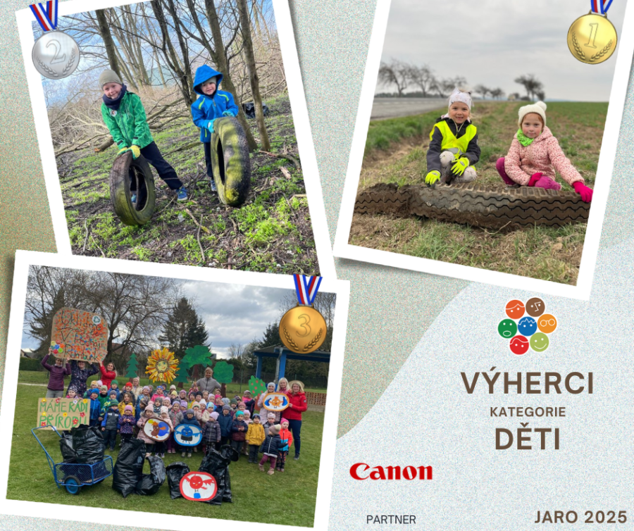 Ukliďme Česko - fotosoutěž děti jaro výherci Ukliďme Česko - fotosoutěž děti jaro výherci