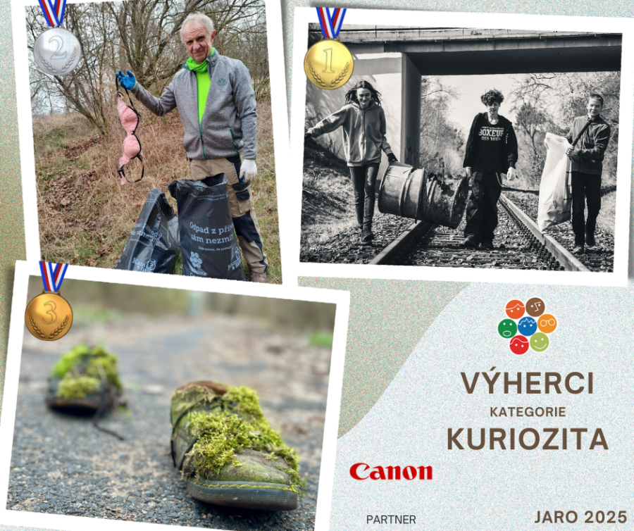 Ukliďme Česko - fotosoutěž kuriozita jaro výherci Ukliďme Česko - fotosoutěž kuriozita jaro výherci