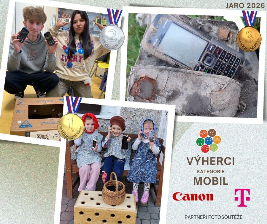 Ukliďme Česko - fotosoutěž mobil jaro výherci