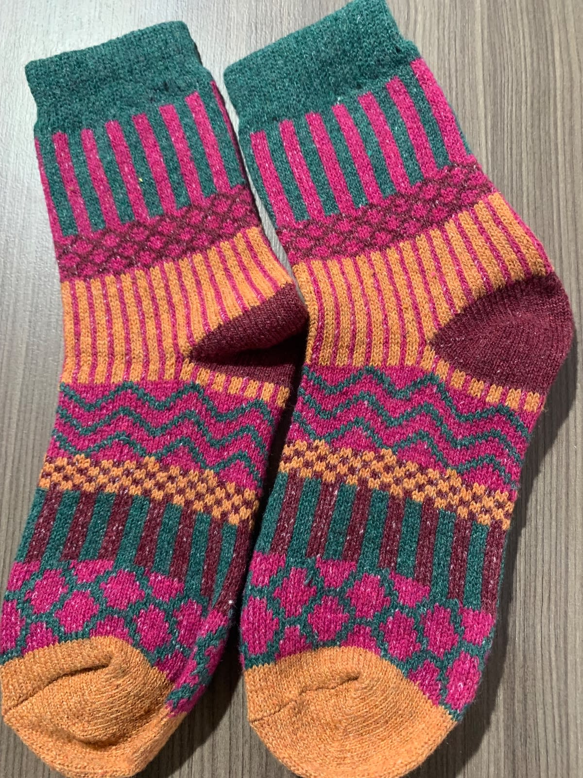 Colour palette socks, photo 3 of 3