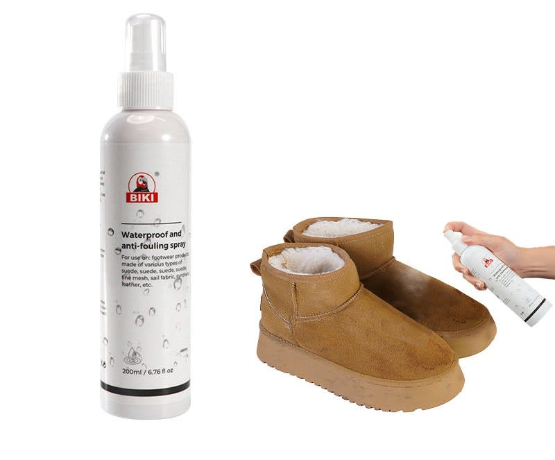 Waterproof Anti-Fouling Spray 200ml | Suede, Leather & Sneaker Protector | জুতার ওয়াটারপ্রুফ স্প্রে Bangladesh photo 5