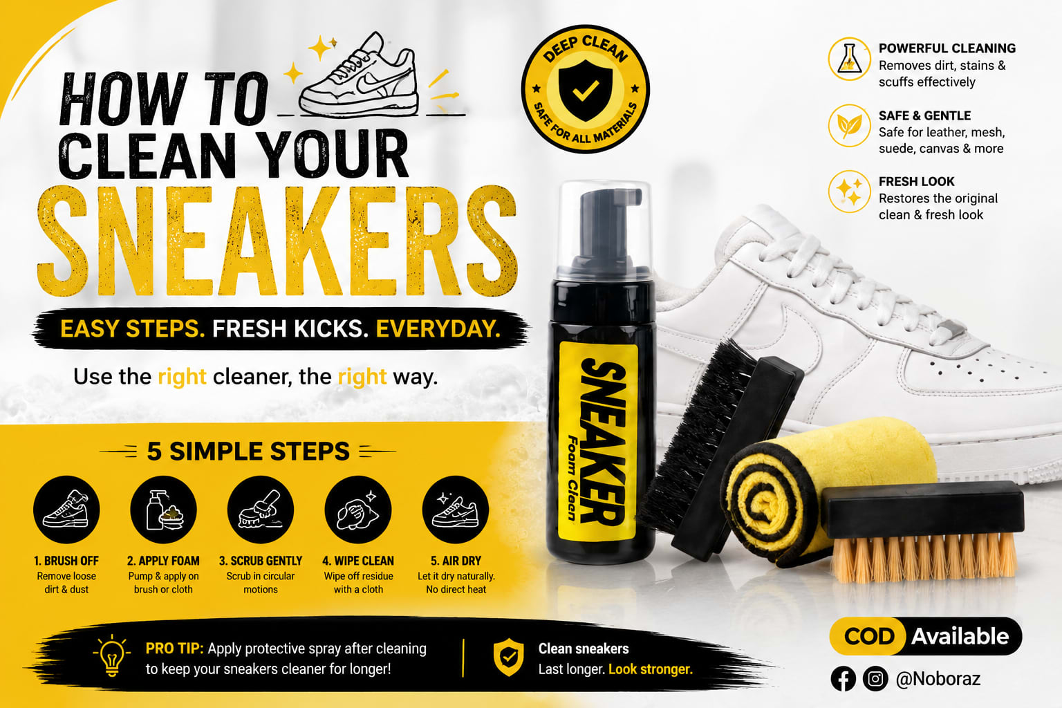 How to Use Sneaker Cleaner: A Complete Guide to Keeping Your Kicks Fresh