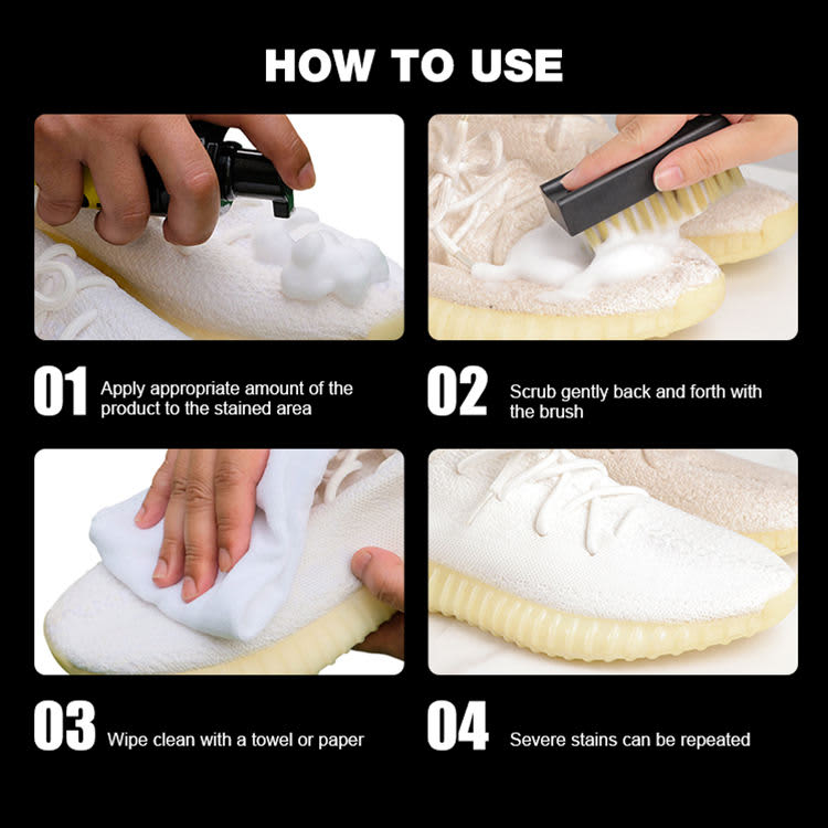 Shoe Cleaning Foam – Sneakers & Leather Shoes Cleaner Foam photo 2