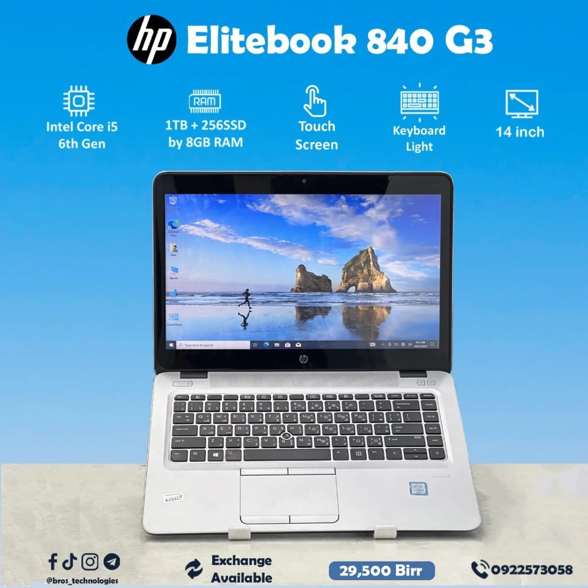 HP Elitebook 840 G3