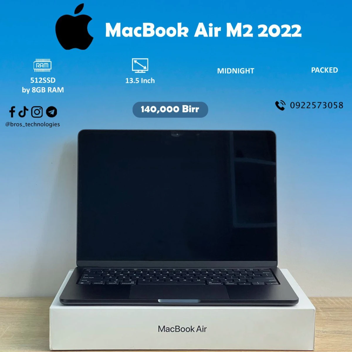 MacBook Air M2 2022