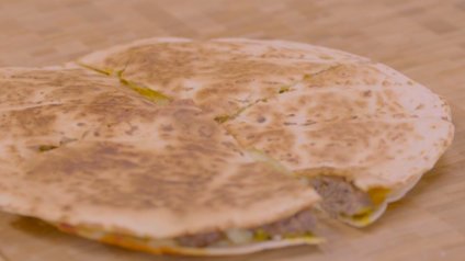 Cheeseburger Quesadilla Big Zuu S Big Eats Dave Channel